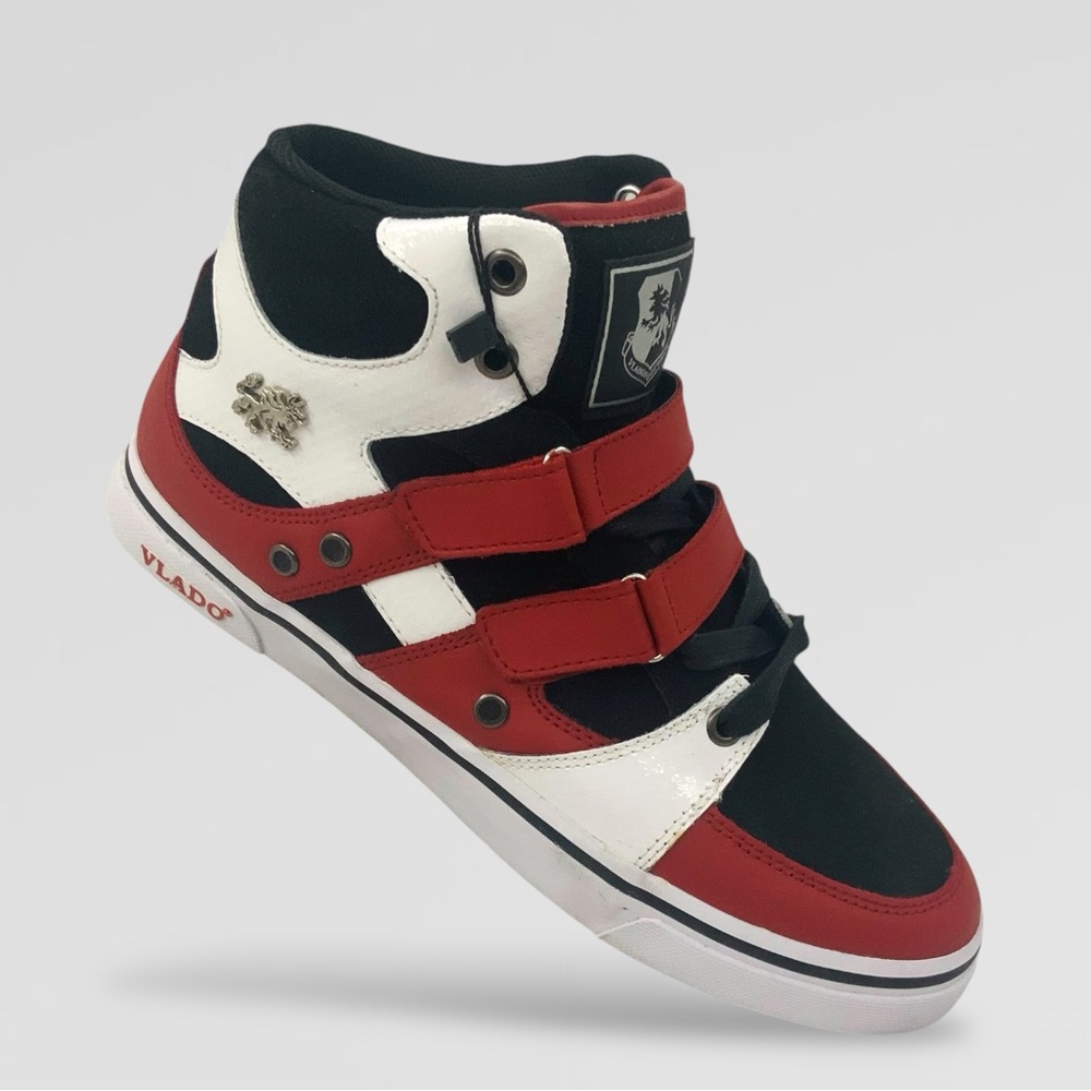 Men’s Vlado Black | White | Ref Hi-Top Sneakers NWT